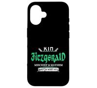 Kin Fitzgerald Mischief and Mayhem Since The Middle Ages Case for iPhone 16