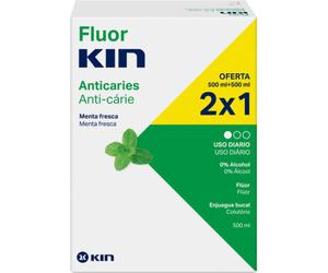 Kin Fluor Daily Mouthwash 2x500 ml