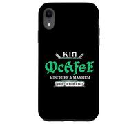 Kin McAfee Mischief and Mayhem Since The Middle Ages Case for iPhone XR