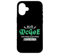 Kin McGee Mischief and Mayhem Since The Middle Ages Case for iPhone 16