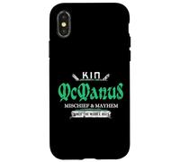 Kin McManus Mischief and Mayhem Since The Middle Ages Case for iPhone X/XS