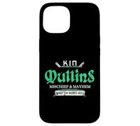 Kin Mullins Mischief and Mayhem Since The Middle Ages Case for iPhone 15