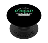 Kin O'Brian Mischief and Mayhem Since The Middle Ages PopSockets Adhesive PopGrip