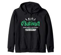 Kin O'Sullivan Mischief and Mayhem Since The Middle Ages Zip Hoodie