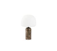 Kin Table Lamp H33 Brown Marble