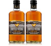 Kin Vodka Toffee Vodka Spirit Drink 20.3% ABV - Vanilla and Toffee Premium Blend, Blended in Small Batches. Created in the Lake District, 70 ottle (Pack of 2)