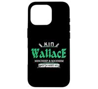 Kin Wallace Mischief and Mayhem Since The Middle Ages Case for iPhone 16 Pro