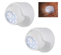 Kinberry Motion Sensor PIR Light, Motion Sensor LED Spotlight LED Security Light with Motion Sensor, Battery Operated PIR Sensor Security Light for Stair Hallway Garage Entrance
