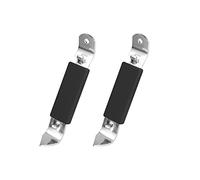 KINBOM 2pcs Magnetic Bottle Openers with Magnet, Stainless Steel Bottle Opener Manual Bottle Punch Can Opener for Beer Bottles Cans Beverages (Black)