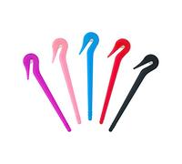KINBOM 5pcs Hairband Removal Tool, Plastic Hair Tie Cutter Elastic Hairband Cutter Ponytail Remover Tool Hair Tie Remover Pony Pick for All Hair Type (Multi-Color)