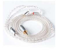 KINBOOFI KBEAR 8 Core Silver Plated Copper 2 Pin 4 Pole Balanced Replacement Earphone Cable, HiFi in Monitor Earbuds Upgraded TRRS Cable Extension Cord for AS10 ZST ZSR ZS10 ZS6 ZS7