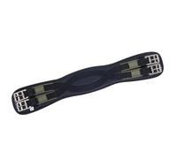 Kincade Anti-Chafe Shaped Elastic Dressage Girth, Black, 50cm/20"