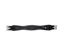 Kincade Anti-Chafe Shaped Elastic Girth, Black, Size 48