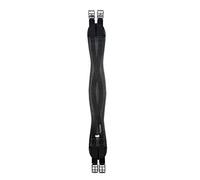 Kincade Anti-Chafe Shaped Elastic Girth, Black, Size 48