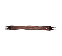 Kincade Anti-Chafe Shaped Elastic Girth, Brown, 95cm/38"