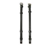 Kincade Classic Cheek Pieces Black for Horses - Warmblood