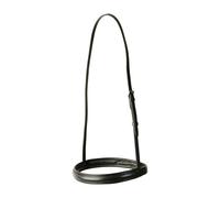 Kincade Classic Plain Raised Cavesson Noseband - Black - Size: Full