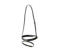 Kincade Classic Plain Raised Flash Noseband, Black, Shetland
