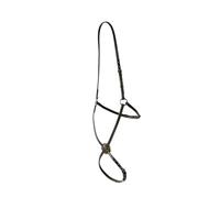 Kincade Classic Plain Raised Grackle Noseband, Brown, Cob