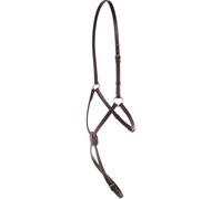 Kincade Noseband – Classic Plain Raised Grackle – Brown, Pony