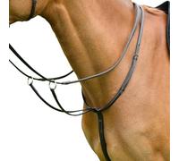 Kincade Classic Plain Raised Running Martingale - Pony · Brown
