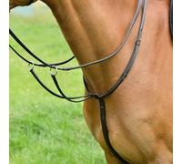 Kincade Classic Plain Raised Running Martingale - Brown - Size: Full