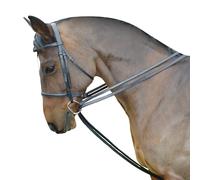 Kincade Leather Draw Reins Set - Brown