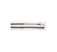 Kincade Side Reins Leather/Elastic - Black