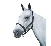 Kincade Leather Rope Headcollar Black (Full)