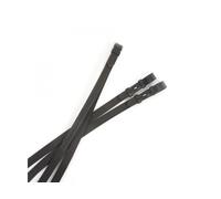 Kincade One-Sided Rubber Reins - Black - 54 inch