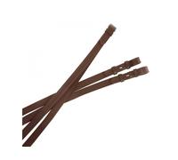 Kincade One Sided Rubber Reins - Brown - 54 inch