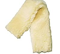 Kincade Girth Sleeve Polar – Synthetic Fleece – White