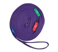 Kincade Lunge Line Two-Tone with Circle Markers, 11m Purple/Black