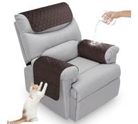 KinCam Upgraded Size 68 * 39cm Waterproof & Nonslip Armchair Armrest Covers