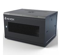 Kinchoix 6U Server Cabinet Wall Mount Network Rack Enclosure Cabinet Enclosure for Computer Data Networking Electronic Equipment, Removable Side Panels 14.5in Depth