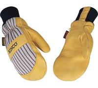 Kinco 1927KWT Lined Premium Grain Pigskin Palm Mitt With Knit Wrist