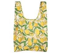 Kind Bag London Unisex Medium Reusable Bag - Lemons Yellow/Green