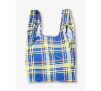 Kind Bag Madras Check Recycled Plastic-bottles Shopper 39x64x17cm