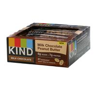 KIND Bars, Milk Chocolate, Peanut Butter, 12 Bars, 1.4 oz (40 g) Each