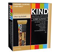 KIND Bars, Nuts & Spices, Caramel Almond & Sea Salt, 12 Bars, 1.4 oz (40 g) Each