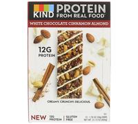 KIND Bars, Protein Bars, White Chocolate Cinnamon Almond, 12 Bars, 1.76 oz (50 g) Each