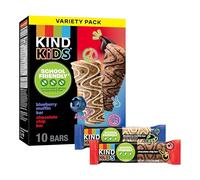 KIND Blueberry Muffin and Chocolate Oat Bars for Kids Assorted Packs Nuts and Peanuts Gluten Free Made from Whole Grain Oats 5g Protein Pack of 10