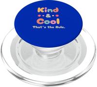 Kind & Cool That's the Rule - Humor Design PopSockets PopGrip for MagSafe