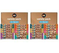 KIND Core Variety Pack, Gluten Free, High Fibre, No Artificial Flavours, Colours or Preservatives, 12 x 40g bars (Pack of 2)