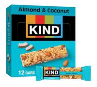 KIND Fruit & Nut, Almond & Coconut, All Natural, 39 g Gluten Free Bars, (Pack of 12)