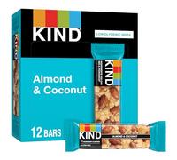 KIND Fruit & Nut, Almond & Coconut, All Natural, 39 g Gluten Free Bars, (Pack of 12)