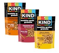 KIND Healthy Grains Clusters, Granola Variety Pack, Healthy Snacks, Gluten Free, 3 Count