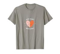 Kind Heart Brave Spirit Lion Inspirational, Kindergarten T-Shirt, Men, Slate, L