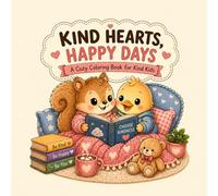 KIND HEARTS, HAPPY DAYS: A Cozy Coloring Book for Kind Kids