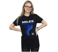 Kind Of Blue Cotton Boyfriend T-Shirt Miles Davis Black XXXL
